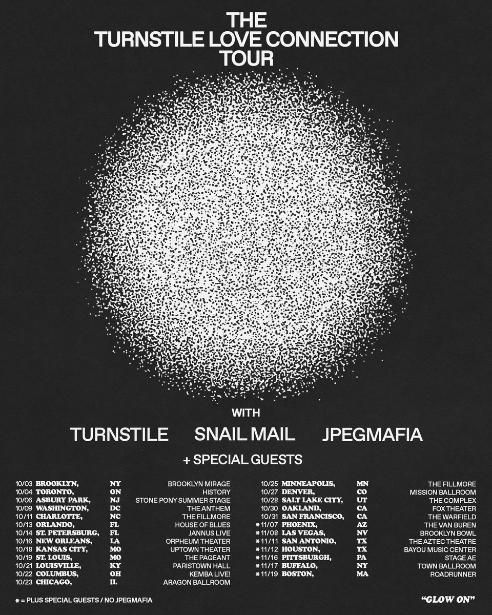 TLC PART 2: TICKETS ON SALE THURSDAY 10am
turnstilehardcore.com