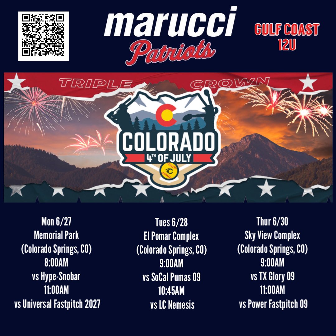 Marucci Patriots Gulf Coast tweet media