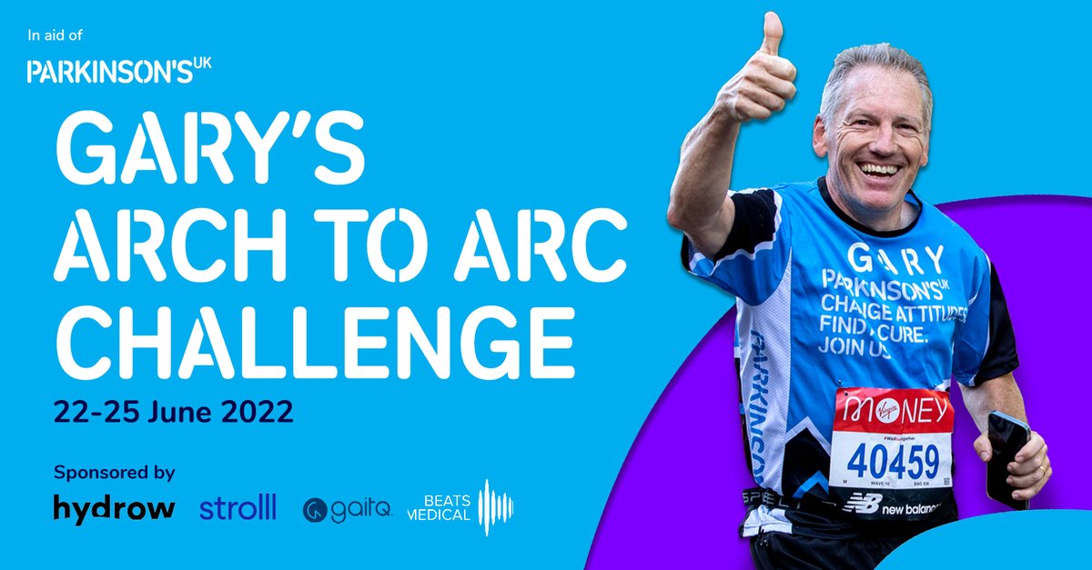 Parkinson's UK (@parkinsonsuk) on Twitter photo Good luck to our Chair <a href="/gshaug7741/">@GaryShaughnessyCBE</a>, who is taking on his Arch to Arc challenge. Only 46 athletes have successfully completed this triathlon.
You can read more about all of Gary's challenges here 👉🏻 prksn.uk/3n3UU6G
#LiveLifeLoveLifeStopParkinsons Good luck to our Chair <a href="/gshaug7741/">@GaryShaughnessyCBE</a>, who is taking on his Arch to Arc challenge. Only 46 athletes have successfully completed this triathlon.
You can read more about all of Gary's challenges here 👉🏻 prksn.uk/3n3UU6G
#LiveLifeLoveLifeStopParkinsons