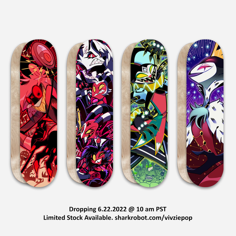 HELLAVERSE's tweet photo. We Now Have... Skateboards.

✨ Dropping TOMORROW (June 22nd) at 10am PST. Limited Stock Available. ✨

ONLY at ➡️ https://t.co/GY8NCP2z11 https://t.co/ti4rzDQxCH