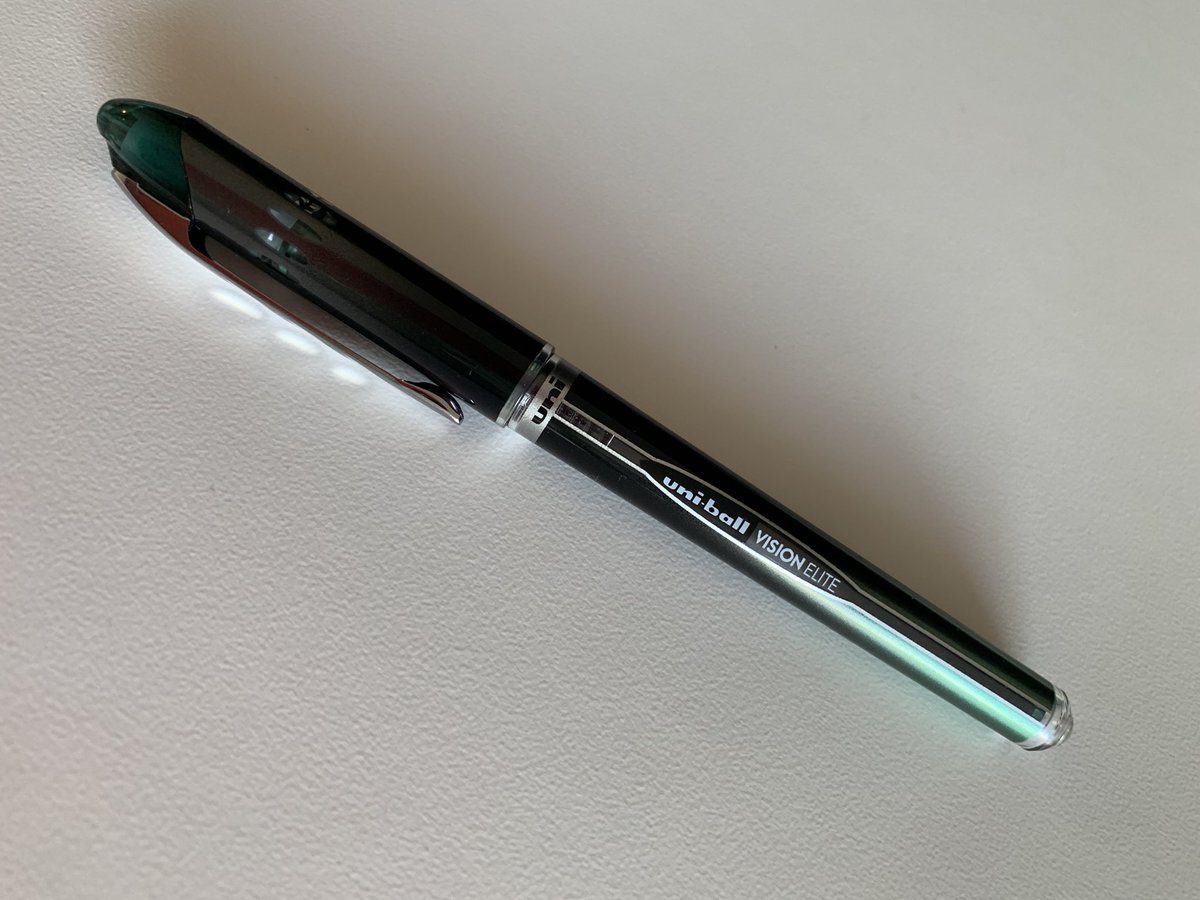 PinkSheetHobbs's tweet photo. Your humble scribe indulges in this pen. https://t.co/7qfsOdIC3Q
