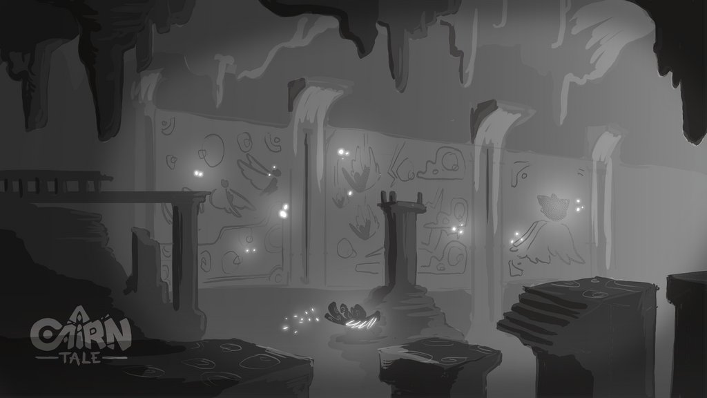 a_cairn_tale's tweet photo. Keep your eyes open to uncover the secrets of the Mountainโฆ ๐ป
#acairntale #indiegame #conceptart #dark #cave #rocks #mountain #cave #ancient #ruins #old #architecture #history #fresco #paintings #wip https://t.co/IdNpNhal6M