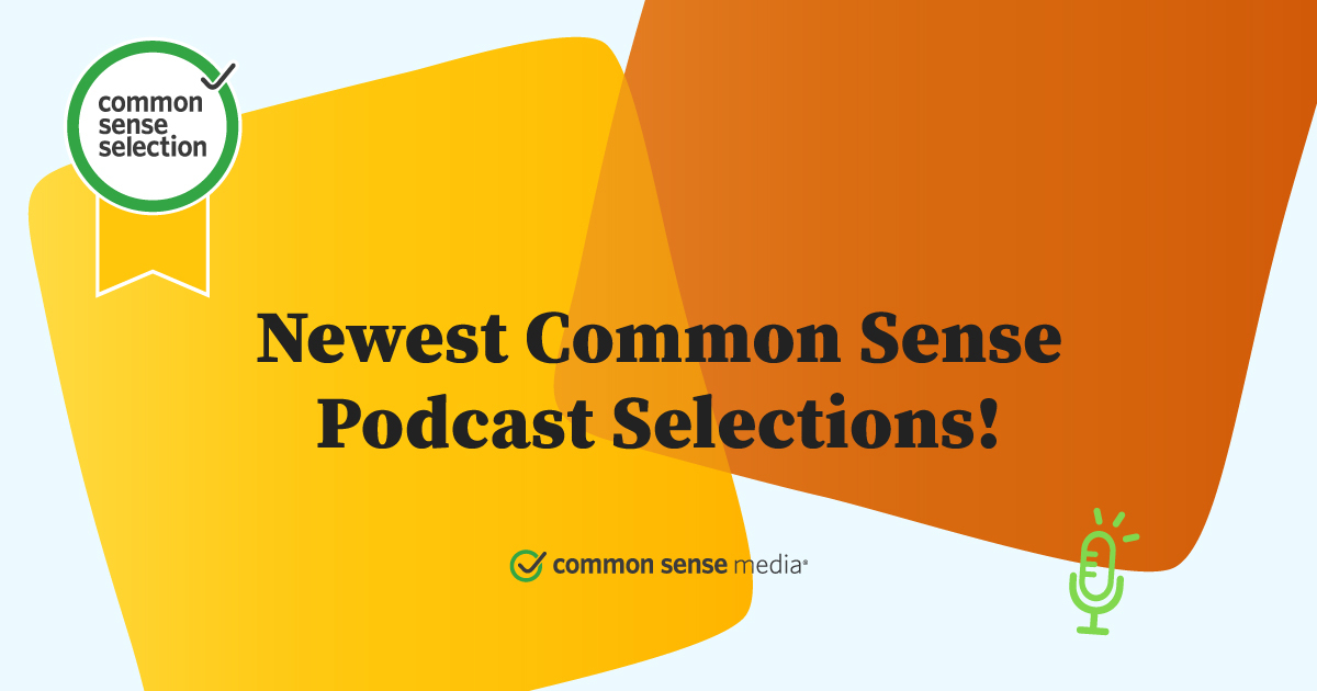 Our inaugural list of #CommonSenseSelection podcasts is here! 19 podcasts have been recognized for quality and impact. Check out the full list here and find them on Apple Podcasts or wherever you listen: comsen.se/3Op1bFG
