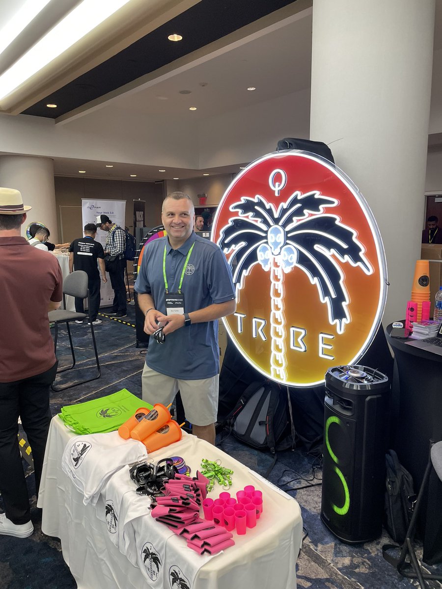 HeatherRobertzz's tweet photo. Come check out our booth at #NFTNYC!!! @tribequokka Marriott Marquis 5th floor Booth 115 (M5C115) #TribeQuokka #tribeup #NFTCommunity https://t.co/6dhlRM3IE9