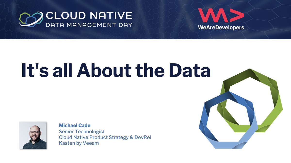 Cloud Native Data Management Day (CNDM Day) tweet media