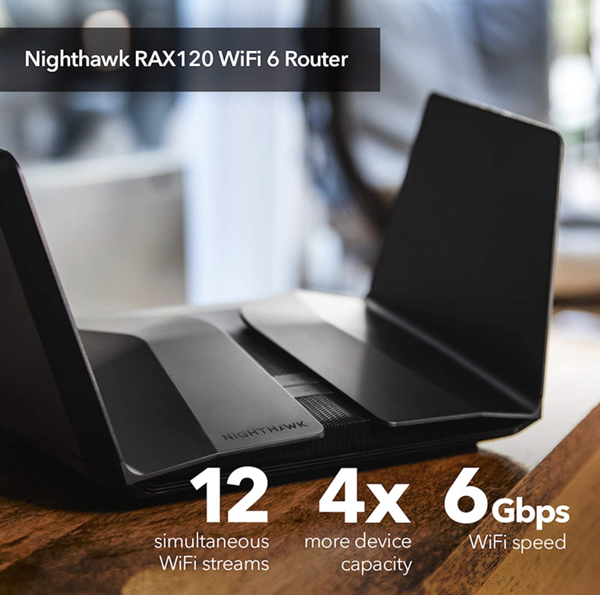 DesktopFlea's tweet image. Save money and upgrade your WiFi! Right now you can save $150 on a NETGEAR Nighthawk WiFi 6 Router (RAX120)! #ad amzn.to/3n29BaC