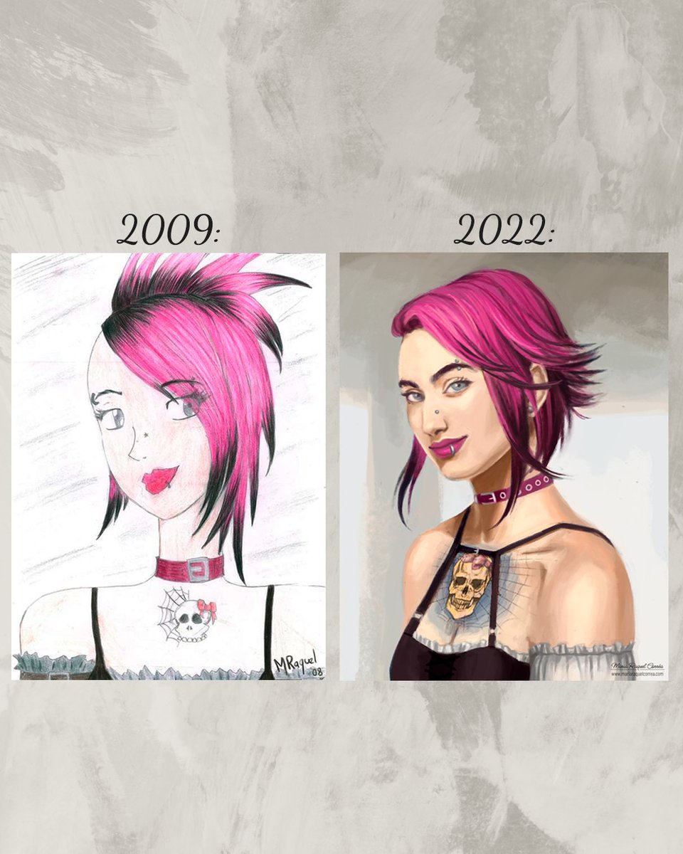 Drawing from 2009 x study from 2022. 💗

Desenho de 2009 x estudo de 2022. 💗

#progress #drawing #opencommissions #commissionsopen #comissõesabertas #encomendasdedesenho