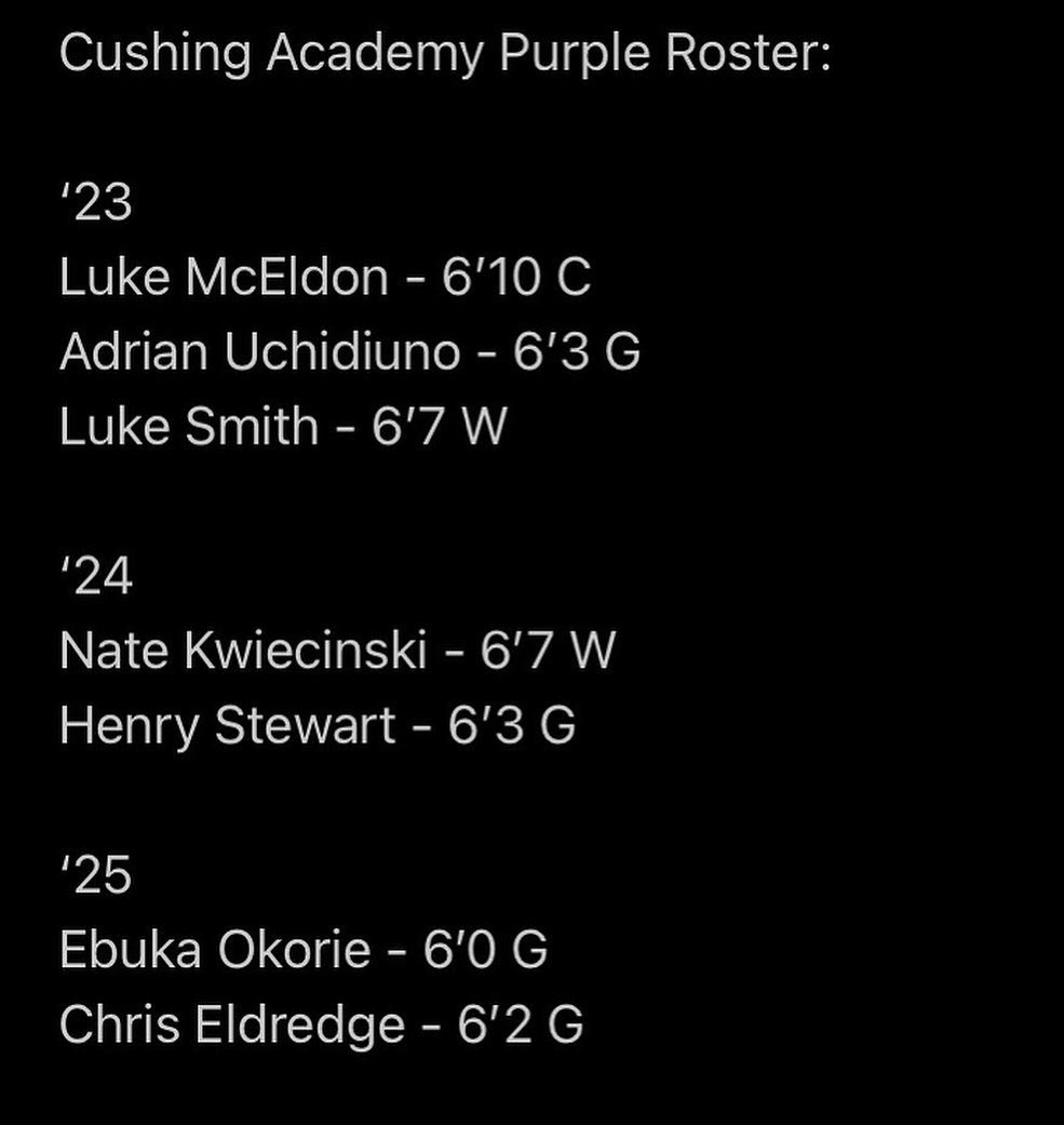 Boys' Basketball | Cushing Academy tweet media