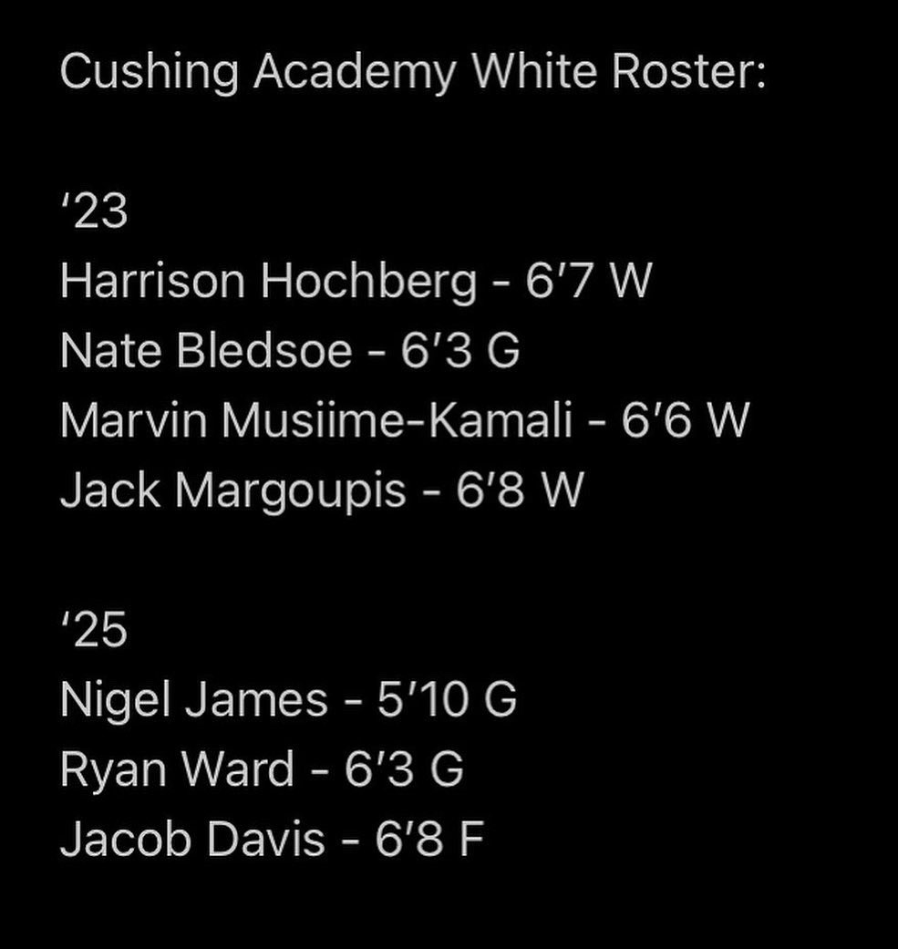 Boys' Basketball | Cushing Academy tweet media