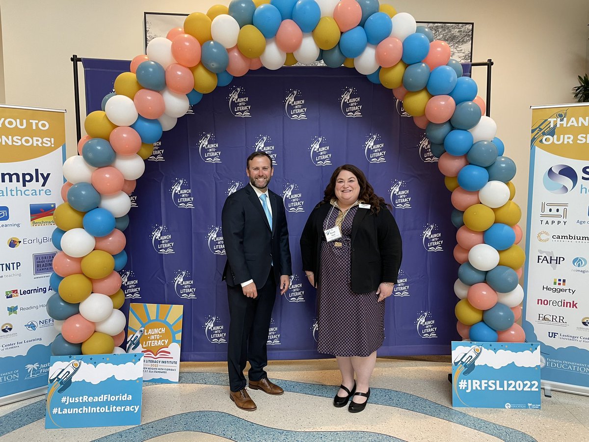 I was honored to share with Speaker Sprowls how impactful his message was in his speech, “What are you willing to risk?” Thank you for allowing me to share that with you, Mr. Speaker, and for your meaningful message again this morning at SLI! <a href="/ChrisSprowls/">Chris Sprowls</a> <a href="/EducationFL/">Florida Department of Education</a> #SLI2022