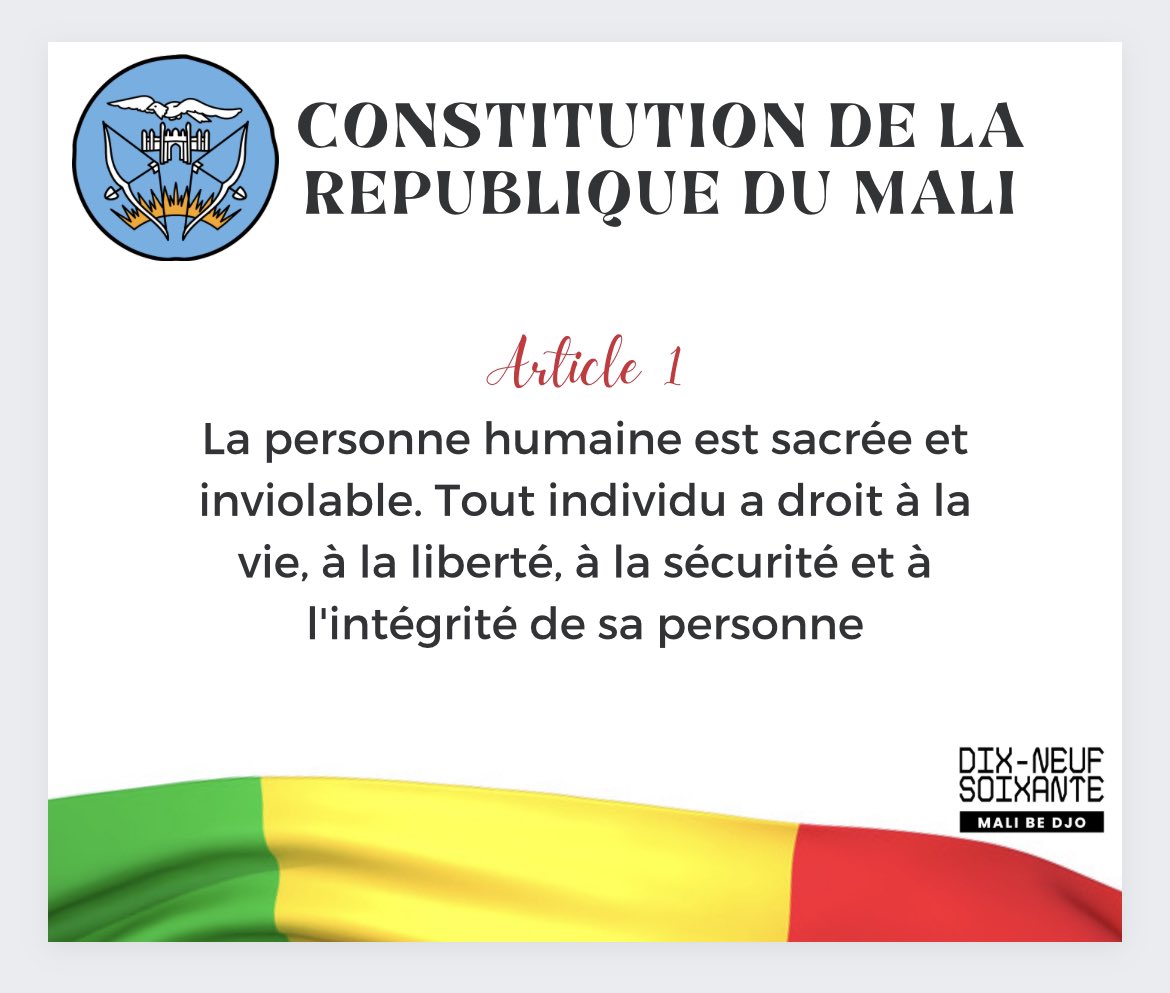 dixneufsoixante's tweet photo. Bientôt une nouvelle série 🇲🇱

#ConstitutionDuMali https://t.co/bcteYhgtyv
