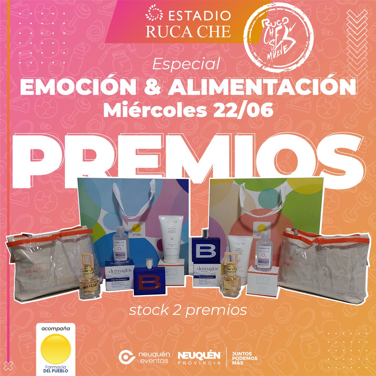 rucache's tweet photo. 📅 Mañana miércoles 22/06 a las 17:30hs ➡️Especial Emoción &amp; Alimentación.

Además no te pierdas el SORTEO presencial de
2 premios increíbles de @fciadelpueblo

¡Actividad Libre y gratuita!
 ➡️Inscribite en inforucache@gmail.com o al  2995954431
¡Te esperamos! https://t.co/ggBtYxU96N