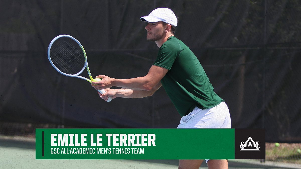 Delta State Athletics (@dsustatesmen) on Twitter photo Le Terrier Named to <a href="/GulfSouth/">Gulf South Conference</a>
All-Academic Team
📰: bit.ly/3zT6iKC
#WhereChampionsPlay🎾 Le Terrier Named to <a href="/GulfSouth/">Gulf South Conference</a>
All-Academic Team
📰: bit.ly/3zT6iKC
#WhereChampionsPlay🎾