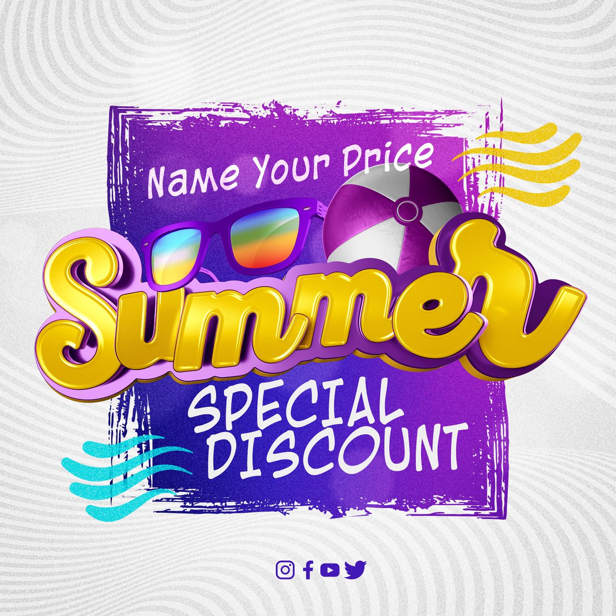 DesignsBySig's tweet photo. During the entire month of July, 2022, we are hosting a "Name Your Price" promotion for all graphic design orders placed only during the month of July. This is a limited time promotion offer! 
(DM for orders or inquires) https://t.co/8I1bkALVVK
