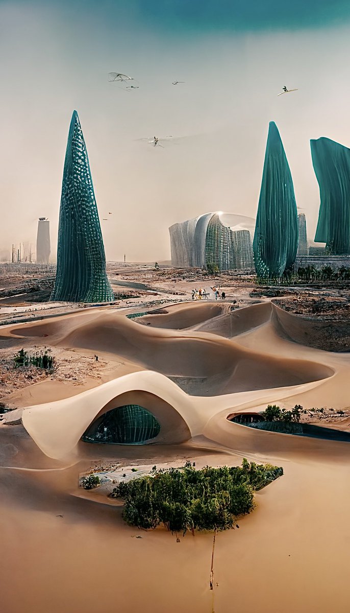 enderdiril's tweet image. Oasis in my dreams @Oasisx_world 
#aiart #digitalart #neuralism #generativeart #art #midjourney #scifiart