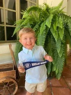 Maclayschool's tweet photo. After 2 years of dropping off big sister Cathryn (rising kindergarten) to Pre-K, Walker is excited it’s finally his turn! Walker, we welcome YOU to Maclay!
#marauderwelcome #marauderwelcome2022 #maclayPrek #minimarauder https://t.co/0IJe2z1F32
