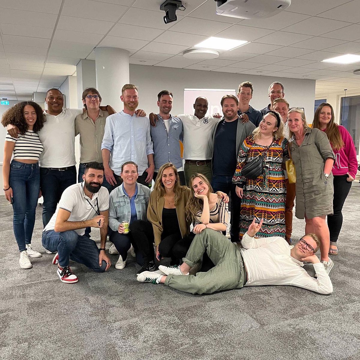 CintGroup's tweet photo. Our Stockholm team also had a Values Picnic, complete with table tennis and raspberry cupcakes! https://t.co/hjkYlwYrRx