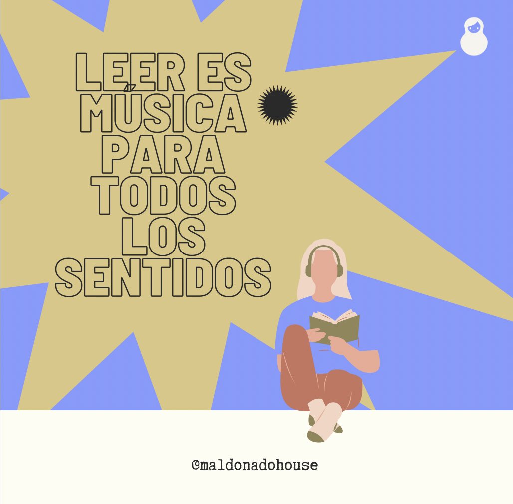 MaldonadoHouse's tweet photo. Leer es música para todos los sentidos🪆🎶

#MPHquotes https://t.co/6ebCM3lOWb