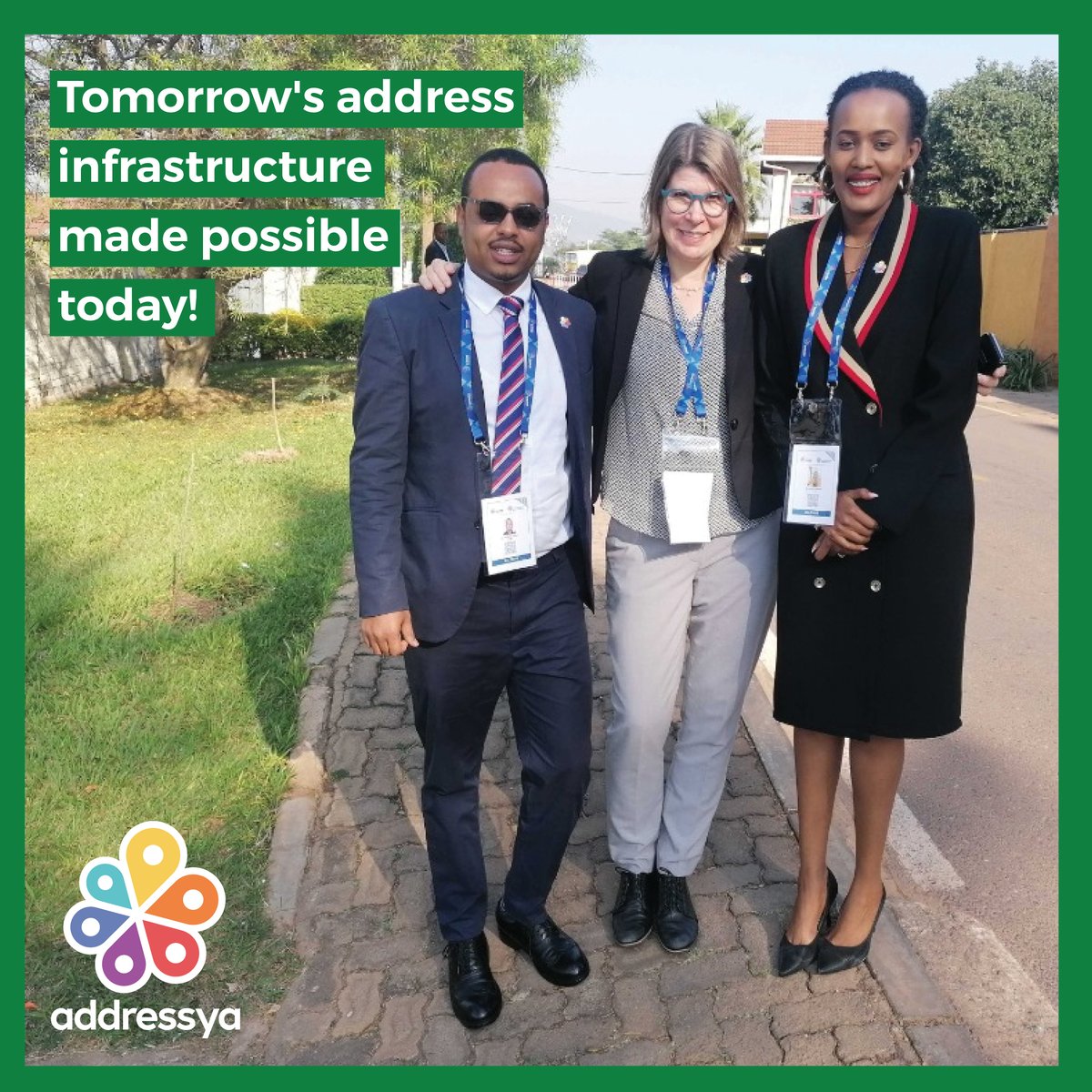 We are thrilled to be at #CHOGM2022.  If you are attending, please get in touch to learn more about how Addressya makes tomorrow's addressing infrastructure available today. 

#Rwanda #Kigali #RwOT
#smartaddressing