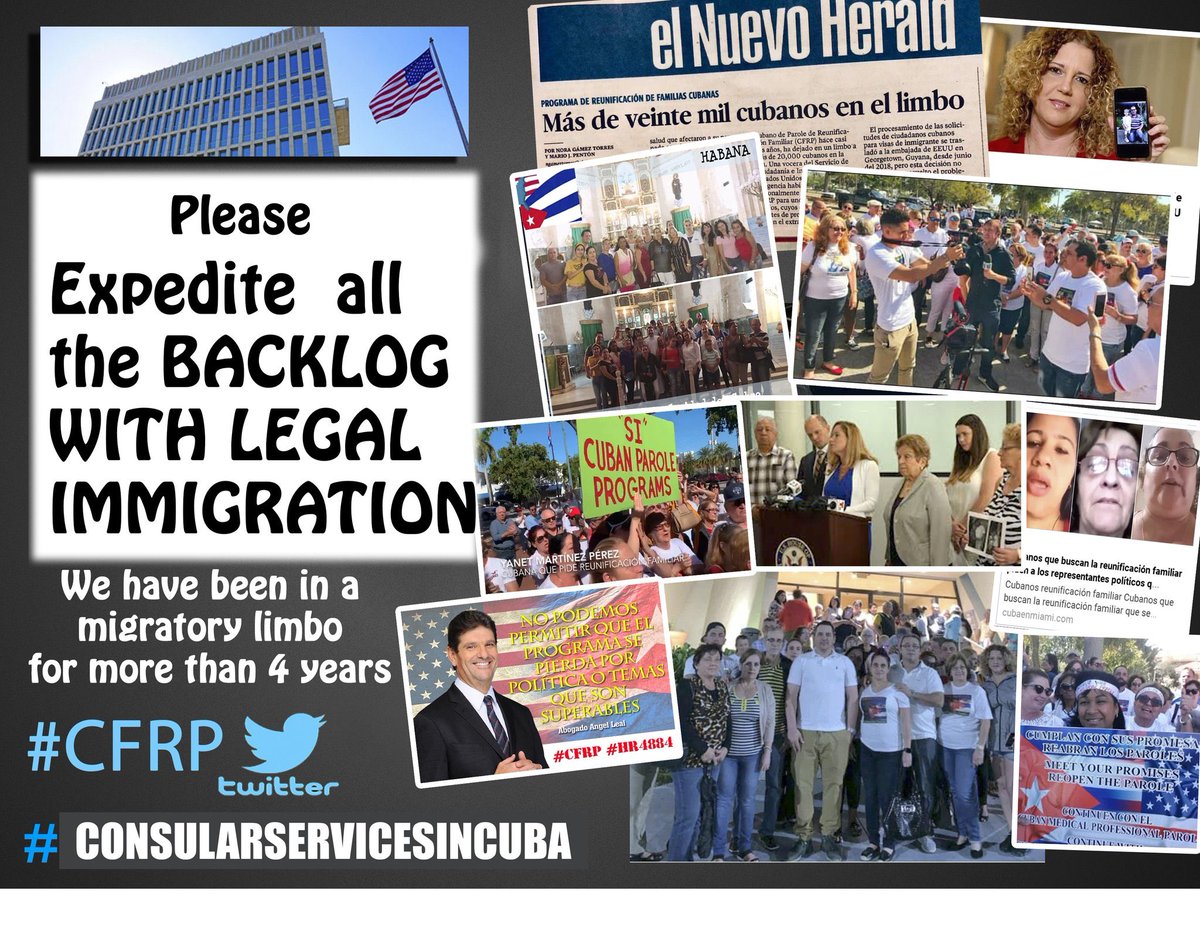 suharmis21's tweet photo. #ConsularServicesInCuba !!! Cuban families are tired of spending the whole day without power, without internet connection, we need you to speed up your decisions #ConsularServicesInCuba for all categories, we urgently need to be with our family in the USA @USEmbCuba @POTUS https://t.co/tjPTXBaSJh