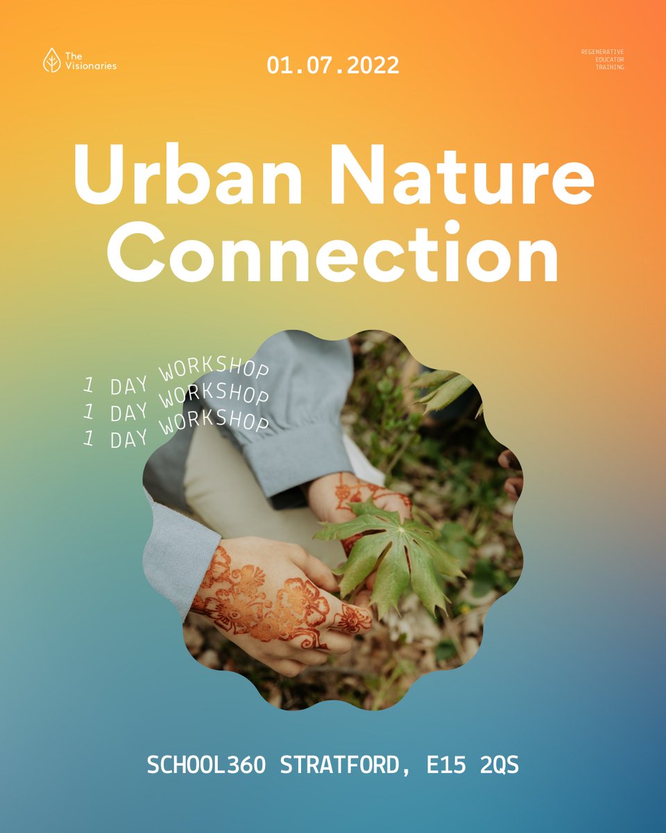 Next training  - Urban Nature Connection - Fri 1st July

Head over to LinkedIn to hear <a href="/DBetzH/">David Heinemann 🌳</a> share about the training he's running...whilst RUNNING 50 miles across the Pennine Way!

linkedin.com/feed/update/ur…

Sign up here: bit.ly/3HDtVbM

#training #CPD #natureconnection