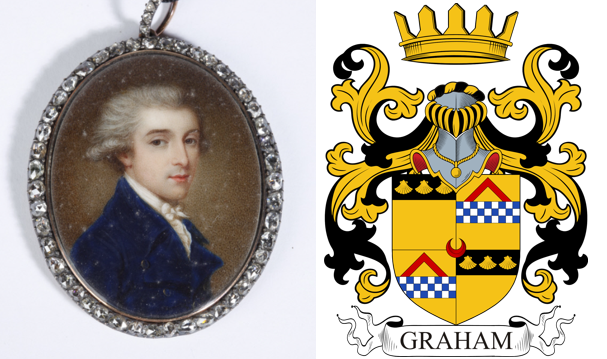 thecoadb's tweet photo. Theย #Graham #Baronetcy, ofย #Netherbyย in the County of #Cumberland, was created in the Baronetage of Great Britain in 1783ย for Sir James Graham, who later represented Riponย in theย House of Commons, son of Rev. Robert Graham
#heraldry #coatofarms #familycrest #ancestry #genealogy https://t.co/x3sIAvIld1