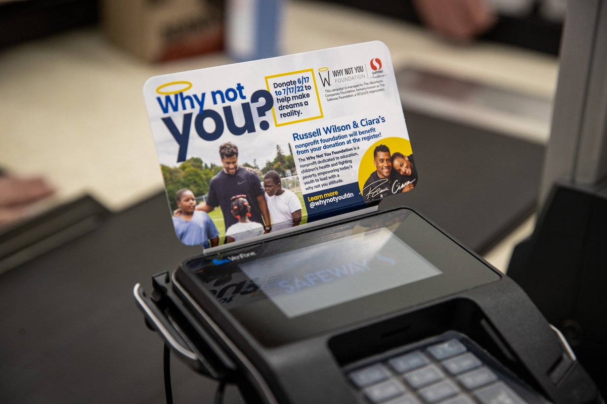 WhyNotYouFdn's tweet image. In partnership with the #SafewayFoundation, between now and July 17, you can donate to @WhyNotYouFdn at @Safeway @Albertsons checkstands across CO, SD, WY, Western NE, and Northwest NM! 

100% of your donation will benefit our work to uplift and empower young people. #WhyNotYou