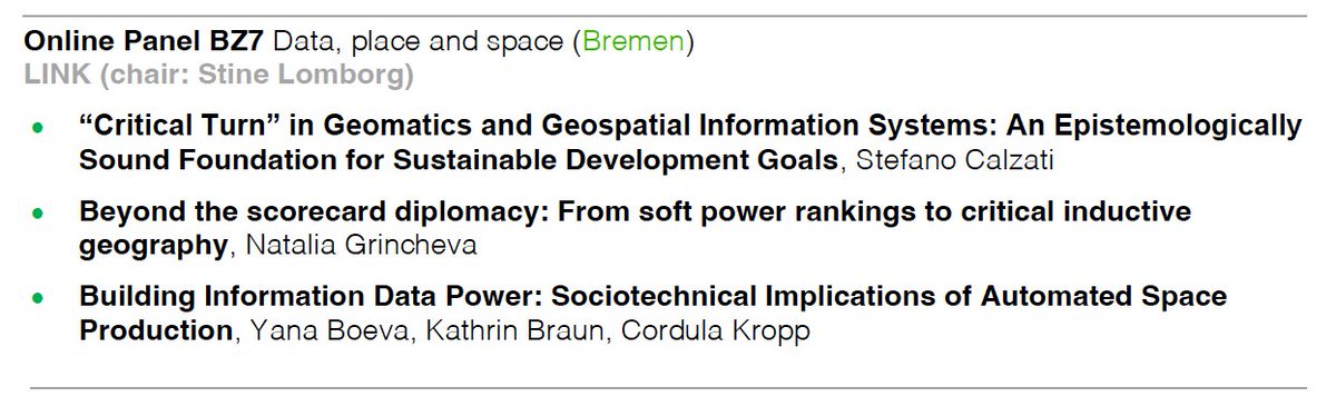 dropsmops's tweet image. Excited to present our paper this Thursday in the &quot;Data, place and space&quot; session #DataPower2022 @DataPowerConf. Such a great event and a tremendous organisational effort across three locations! Too bad I can&apos;t join Bremen in-person, just online but then across all places.