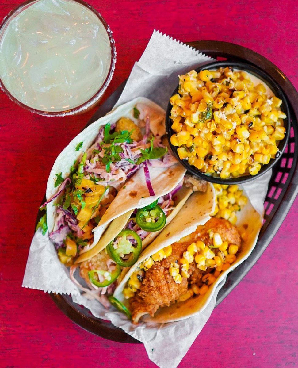 ElTacoATL's tweet photo. Happy #TacoTuesday &amp; the first day of summer! Treat yourself to our taco trio with rice &amp; beans or the side of your choice &amp; a delicious house margarita! 🌮

📸: @eatingthroughatlanta #TheOriginalElTaco https://t.co/kKE6AfAUGH