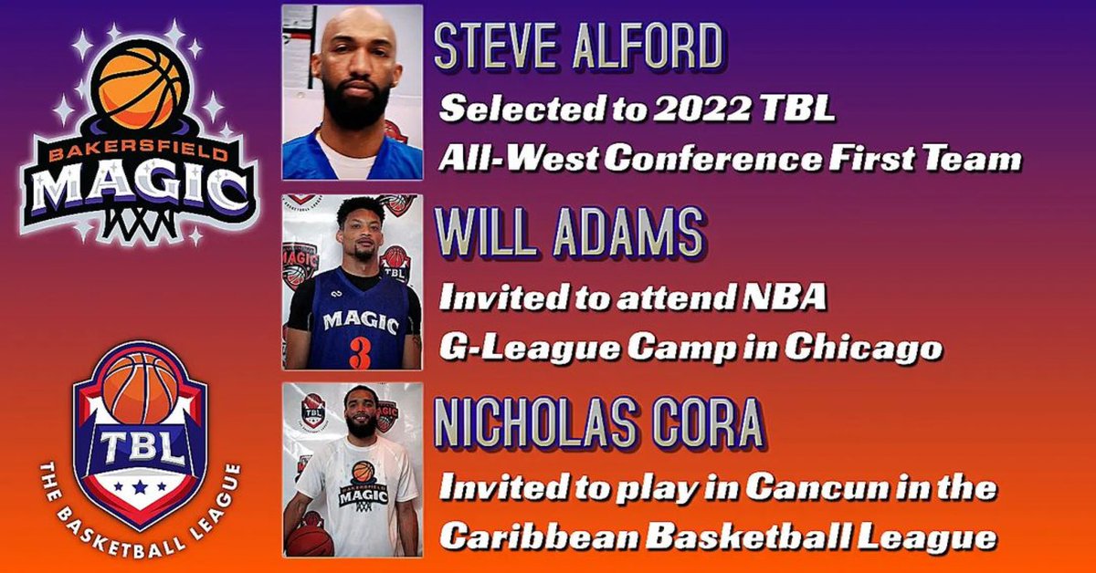 It’s that time of the year again more &amp; more guys are getting their shots around the 🌎‼️

Who’s next?

 @bakersfieldmagic
・・・
Possible fourth announcement coming soon!

#StayTuned #BelieveInMagic

@estafan3434 <a href="/w/">Walter</a>.a_0501 
@puertoricanhooper_6 

#adifferentleague