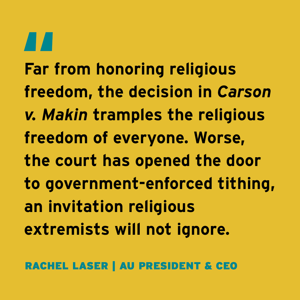 americansunited's tweet photo. #SCOTUS #carsonvmakin #SeparationofChurchandState https://t.co/atVhimokay