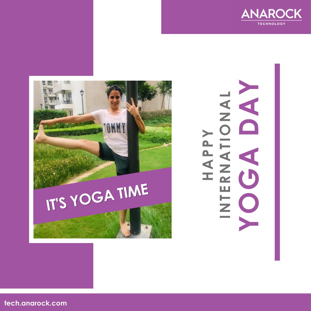 AnarockTech's tweet image. Thank you Chandni Bhatia for starting our day on a healthy note with an early morning Yoga Session on #YogaInternationalDay 2022. Apart from being Business Development Manager at #ANAROCKTech, she is also a #certified #yogatrainer #yoga #yogainternationalday #health #yogasession