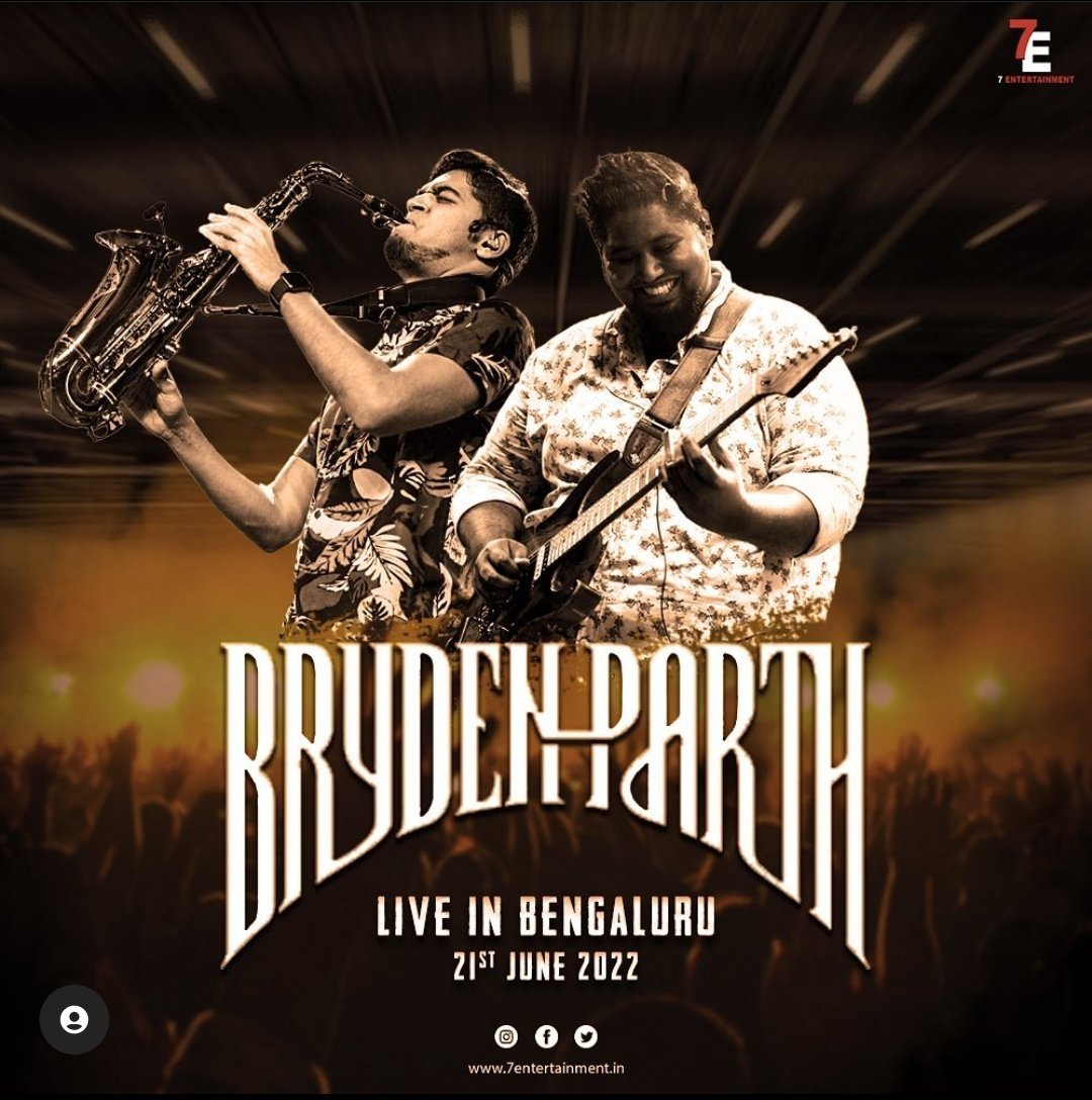 7EArtist's tweet photo. #brydenparth Live in Bengaluru tonight 🔥🔥🔥

Artist by @7EArtist

#wedding #weddingdj #sevenentertainment #7entertainment #liveshow #7eshow #livemusic #sevenentertainment #music #7entertainment #liveevents #live #bengaluru #7e #musicnews #musicnewsdaily #musicartist #musiclife https://t.co/IJRDZUuJBD