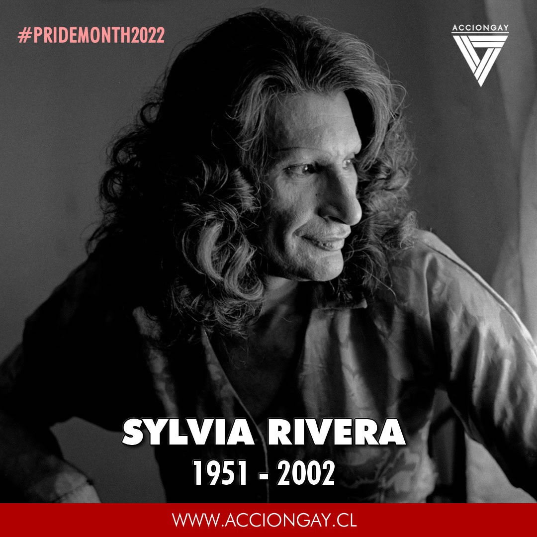 acciongay's tweet photo. Hoy recordamos a la activista trans Sylvia Rivera unas de las precursora de las luchas por los derechos de las personas LGBT+.
#mesdelorgullo2022 #orgullolgbt #OrgulloDisidente #orgullogay #stonewall #stonewallriots #pridemonth2022 #sylviarivera #stonewallinn https://t.co/PnPCp6CwyE