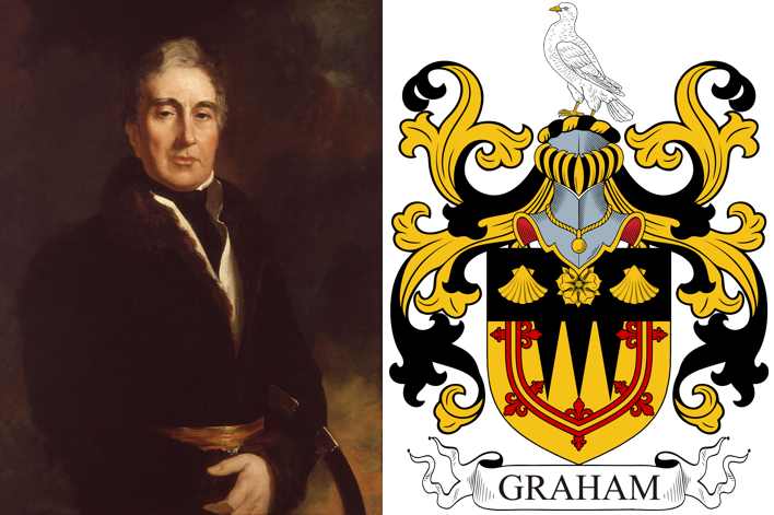 thecoadb's tweet photo. Thomas #Graham (1748-1843), army officer educated at #Oxford who fought in the #FrenchRevolution and #NapoleonicWars, only surviving son of Thomas Græme of #Balgowan
#heraldry #coatofarms #familycrest #genealogy #ancestry https://t.co/GRfyZEdme3