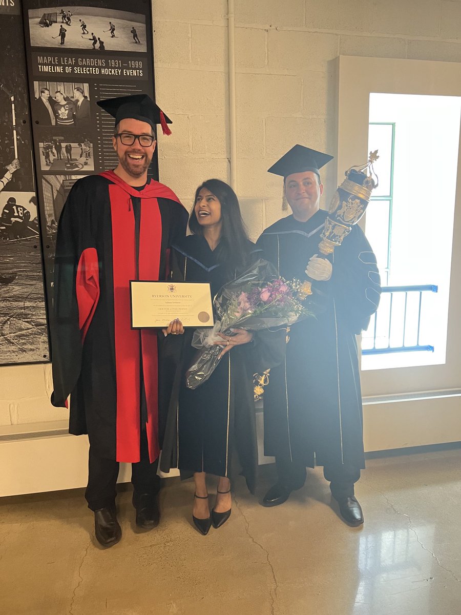 She’s still looking up to me, but only cause I am taller!!!! 😉Congratulations to Dr. Sahana Sritharan #PhD - her leadership is the group will be missed, but she’s all grow up! Go get ‘em Tiger!