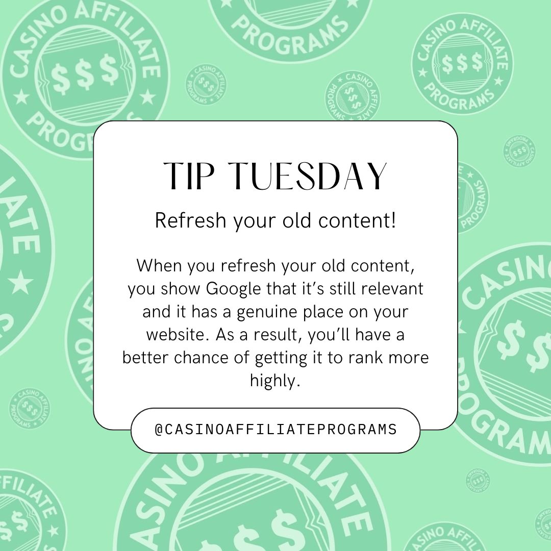 CAPchatter's tweet image. With the number of blog posts that get published every day, it’s easy to get lost in the noise – especially if you’re a new creator without much of an audience. If you leave blog posts on your website for years without updating them, they might also stop ranking.