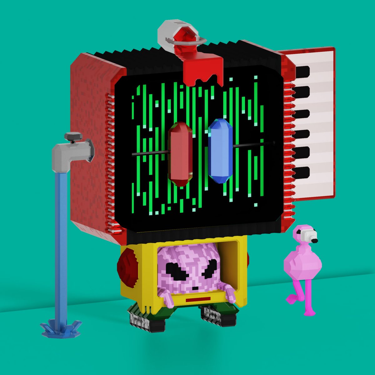 Spoiler Alert: Are you guys still down for #FreeMint? Maybe, that Robo is going to be yours? 👇 👀