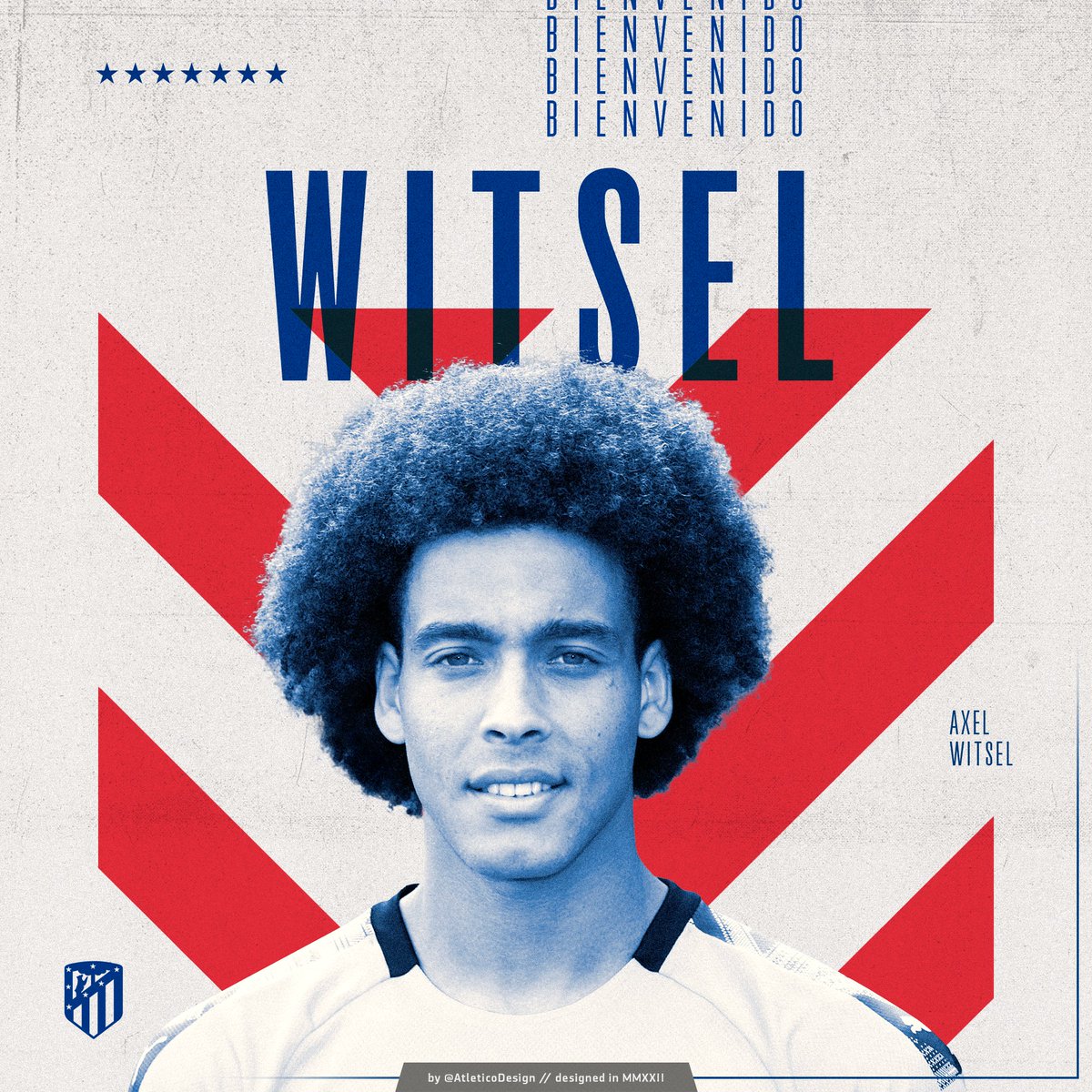 AtleticoDesign_'s tweet photo. .@AxelWitsel28 bienvenido a la familia rojiblanca, a por todas maquina... 💖

designed by #AtleticoDesign 🔴⚪ https://t.co/qSdm8wUNly