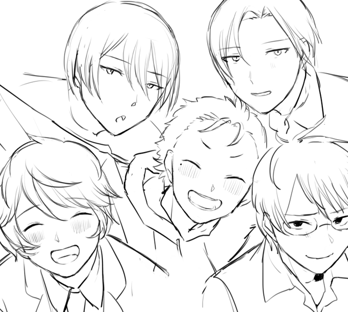 ちょっとらくがきのつもりがおわらん描き終わらんかったやつ 