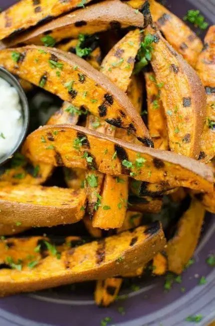 Living_Lou's tweet photo. It’s a top recipe for grilled sweet potato wedges - YUM! 

RECIPE >> https://t.co/OzO3t4VLhQ
#sweetpotatoes #cooking https://t.co/ymXs1vwGZW
