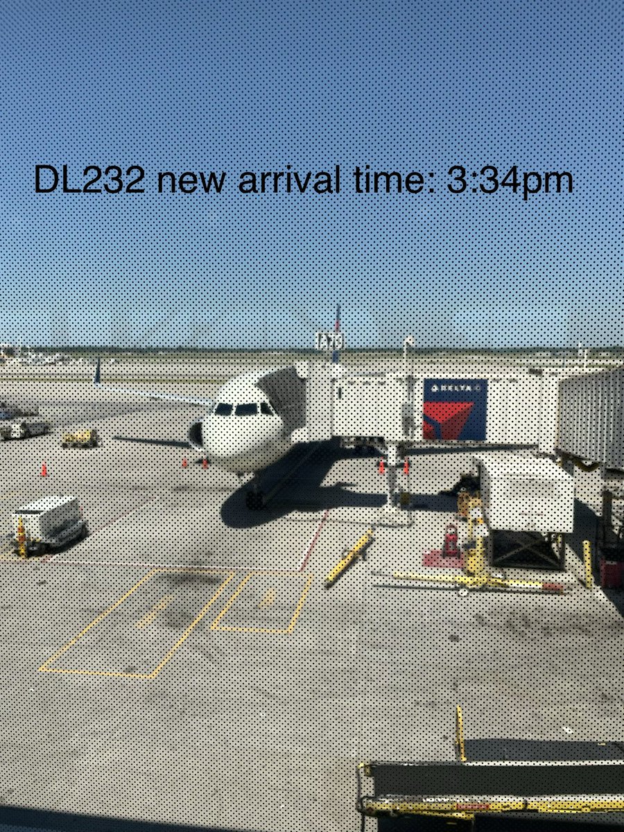 Multiple delays with <a href="/Delta/">Delta</a> flight DL232  originally scheduled for a 10am departure as we wait for pilots.  Fingers crossed this next proposed time is the one.