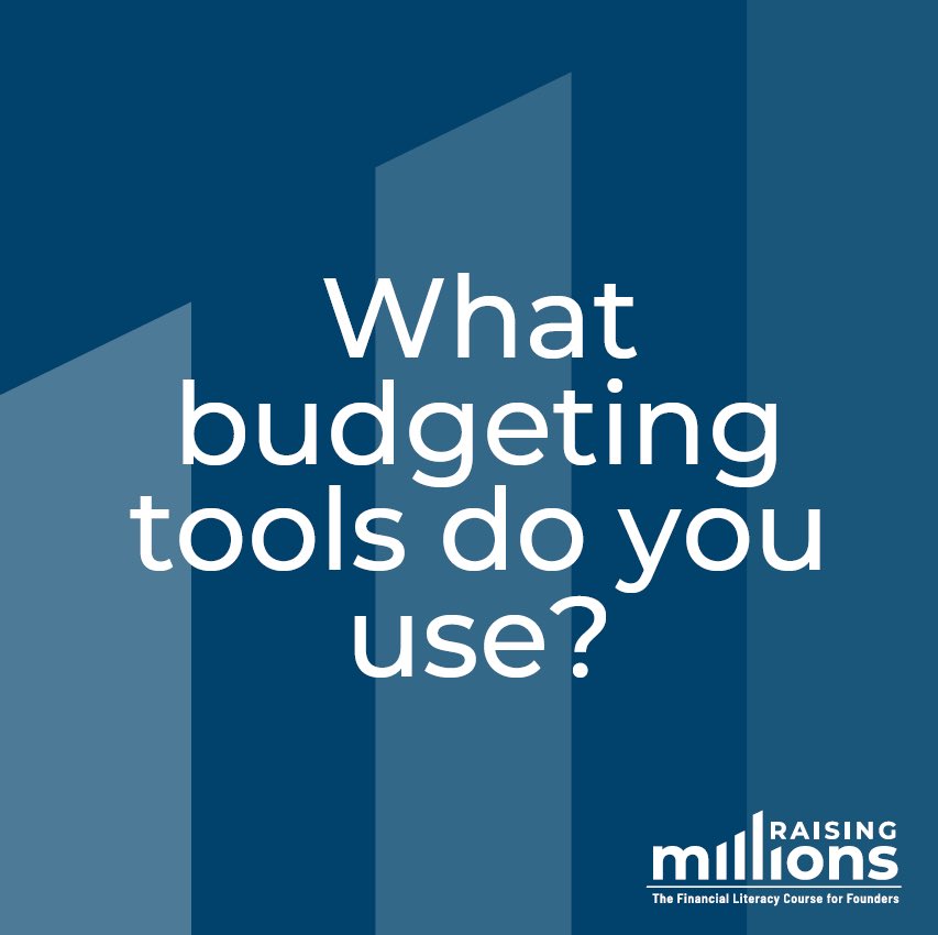 MillionsRaising's tweet photo. Managing your company's budget and cash flow are imperative to the success of your business.  What tools and software do you use?  Let us know in the comments below 👇
 
#budgeting #business #smallbusiness #finance #accounting #Entrepreneur https://t.co/VOUNTxO4iZ
