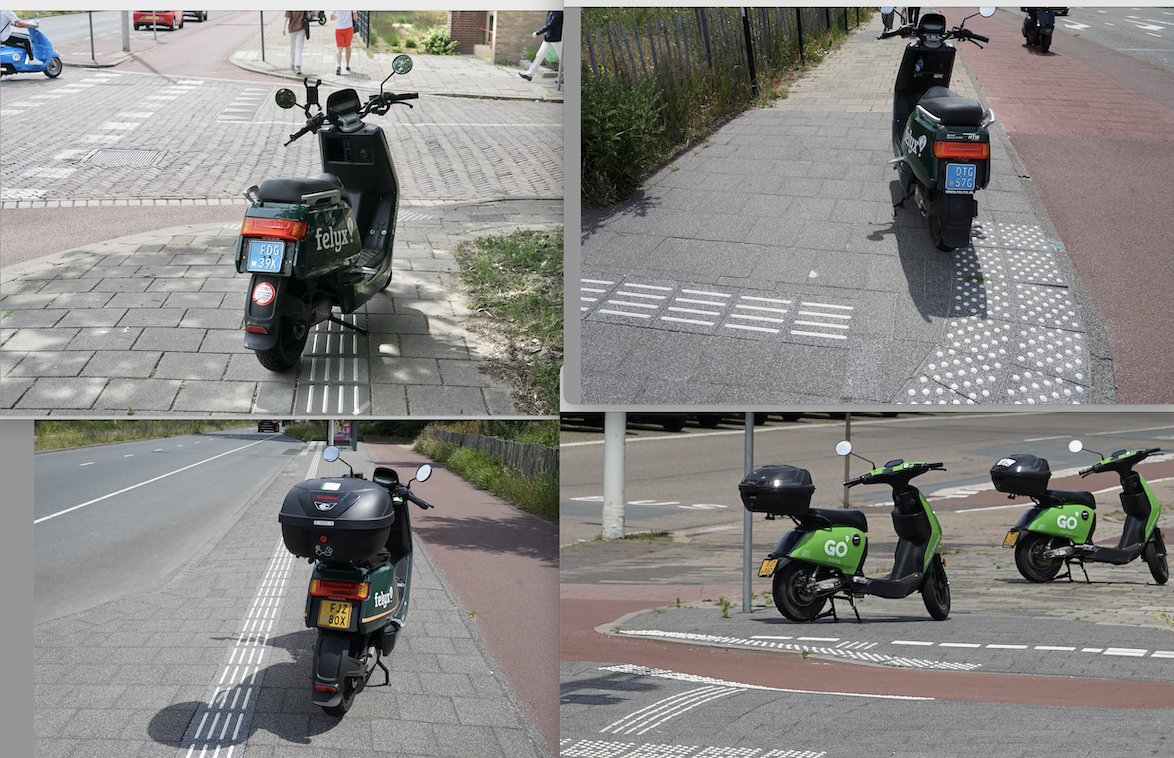 RoelWijnants's tweet image. Ze hebben het weer voor elkaar Vandaag had ik een kwartet
 @parkfelyx  
@banscooters 
@ridefelyx 
@gosharingoff  
@RvanAsten
Kijkduinsestraat+Machiel Vrijenhoeklaan
#slechtzienden
#overlast
LaanvanMeerdervoort+Heliotrooplaan