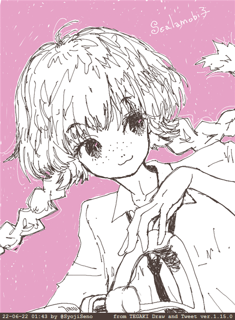「階段を登る可能性が夢になる。」
(当たり前の事が当たり前じゃない)
#Scalamovi子 #Scalamovil #tegaki_dt 