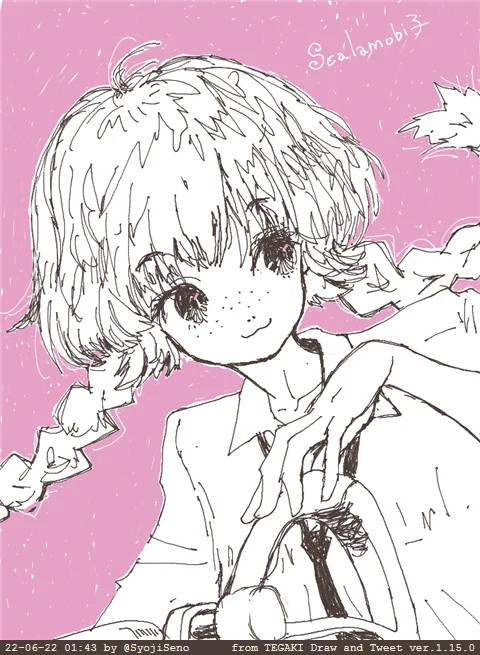 「階段を登る可能性が夢になる。」
(当たり前の事が当たり前じゃない)
#Scalamovi子 #Scalamovil #tegaki_dt 