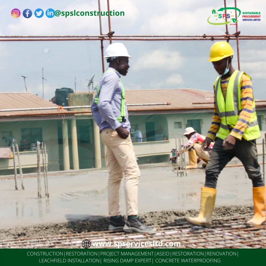 spslconstruct's tweet photo. A day in the field with our engineers and architects at The Redeemed Christian Church of God, Fountain of Life Parish during casting of the 4th-floor slab for the ongoing church building project.
#SPS
#spslconstruct
#construction
#casting
#constructioncompany
#Building https://t.co/wpBCGMlcsP