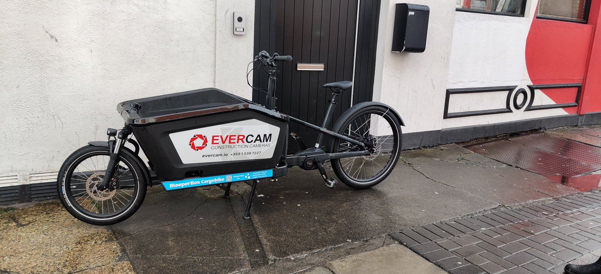 Our lovely Evercam Bleeper eCargo Bike has been stolen. Please keep and eye out. Distinctive black Cube, open bucket. Stolen Dublin in 1 late Saturday night. #stolenbikesdublin <a href="/stolenbikesdub/">stolen bikes dublin</a>
