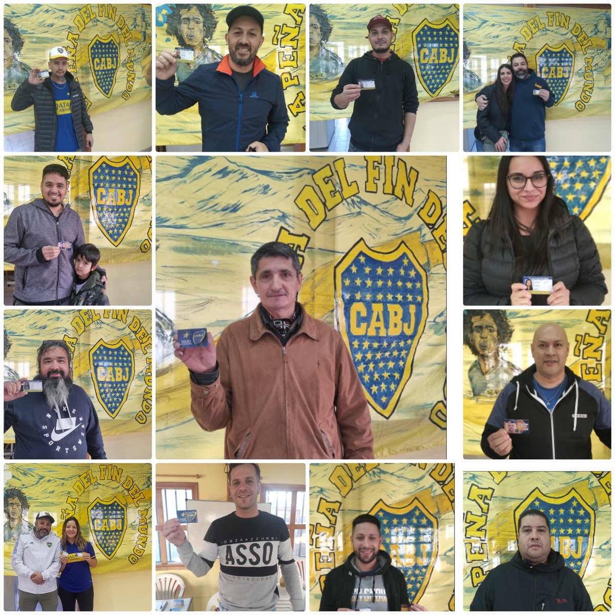 TanoVeneroni's tweet photo. Un agradecimiento especial a todos los socios, socias e hinchas que ponen el alma y el corazón para que Boca Juniors en Ushuaia sea el más grande.
#LaPeñaMasAustral #BocaJuniors #BocaEnTodosLados #BocaVa #TierradelFuego https://t.co/HSKVBiZXOa