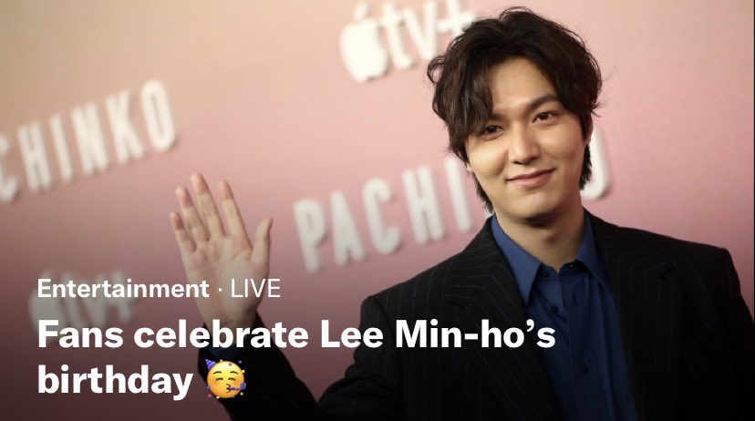 caramelhershey's tweet photo. Lee Min Ho is featured on Twitter event under Entertainment ✨

so far, #LeeMinHo also trending in;
🤍 Philippines
🤍 Nigeria
🤍 Indonesia

let's keep using the hashtags 🫶🏻
#HappyLeeMinHoDay #이민호생일축하해 #이민호 https://t.co/aCdnlXKbuR